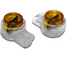 Соединитель проводов TWT 0.4-0.7мм, изолированный скотчлок , прямое соединение, гель SLC-UY 