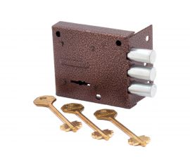 Накладной замок Симеко БИФ-026-1х3 4028 