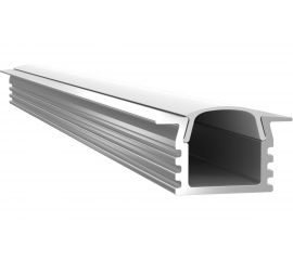 Алюминиевый встраиваемый профиль Ardylight ALS-1225 anod 3.0 с экраном 50006-5 