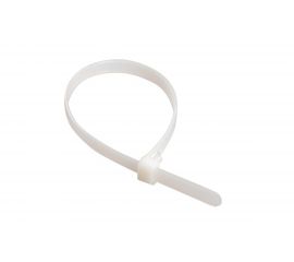 Хомут IEK 2.5x150, нейлон, белый, упаковка 100шт, ИЭК UHH31-D025-150-100 