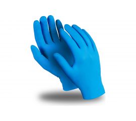 Неопудренные текстурированные перчатки Manipula Specialist ЭКСПЕРТ DG-024, нитрил 0.13 мм, Пер 639/9 