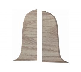 Заглушка для плинтуса Волшебная палочка ПВХ 58 мм, 2 шт, цвет 5813 УТ000072798 