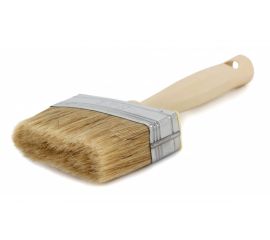 Ракля ZOLDER Standart 100 х 30 мм, натуральная щетина, ручка пластик 182101m 