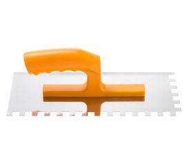 Гладилка HARDY серия 22, нержавеющая сталь, 28x12см, зубчатая 6x6мм 0800-222806 