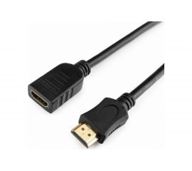 Удлинитель кабеля Cablexpert HDMI, 1.8м, v2.0, 19M/19F, черный CC-HDMI4X-6 