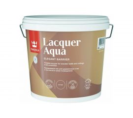 Лак TIKKURILA EURO LACQUER AQUA интерьерный, антисептирующий, защитный, полуглянцевый 2,7л 700001140 