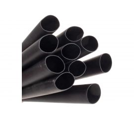 Термоусадочная клеевая трубка КВТ, ТТК 2:1-12/6 черная 74303 