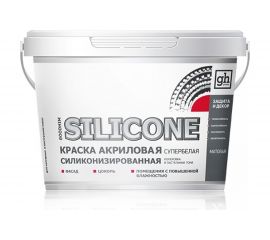 Акриловая силиконизированная краска Goodhim SILICONE, 14 кг 54945 
