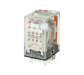 Промежуточное реле РЕЛЕОН 4 перекидных контакта 6А 24В AC RP434802405 