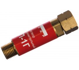 Затвор предохранительный ЗП-3Г (М16x1.5LH; пропан, ацетилен) на вход резака/горелки КЕДР 8007048 