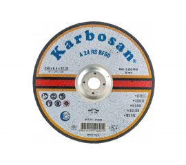 Диск шлифовальный по металлу 230х6.4х22 мм Karbosan 10600 