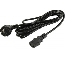 Кабель питания 5bites евровилка - IEC-320-C13, 220V, сечение 3x0.50мм2, 3м PC205-30A 