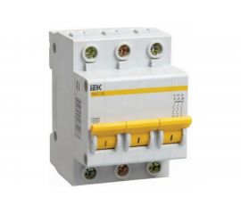 Автоматический выключатель IEK ВА47-29 3п MVA20-3-025-B 