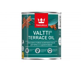 Масло для террас и садовой мебели TIKKURILA VALTTI TERRACE OIL бесцветный 0,9л 700010363 