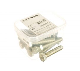 Болт с ш\г Качественный КРЕПЕЖ полная резьба DIN 933 558 12x60 17 шт 0500845 КЧ 