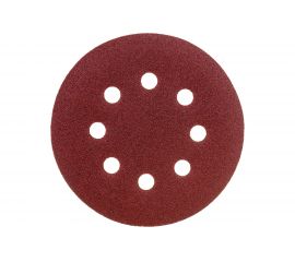 Круг абразивный на липучке (10 шт; 125 мм; Р150; 8 отверстий) SKRAB 35757 