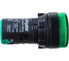 Индикаторная лампа Navigator NBI-I-AD22-230-G зеленая, d22мм, 230В AC/DC 82800 