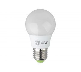 Светодиодная лампа ЭРА ECO LED A55-6W-827-E27, груша, теплый Б0028008 