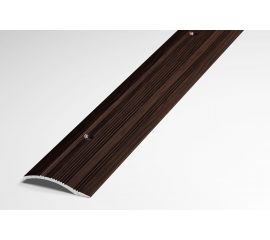 Порог разноуровневый алюминиевый декоративный (39,4 мм, 1,35 м, Дуб венге) ЛУКА УТ000004962 