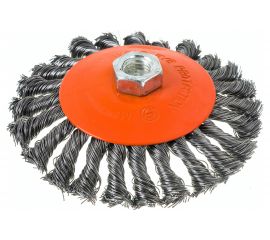 Кордщётка радиальная витая с наклоном (125 мм; М14) для МШУ РОССНА Р860657 