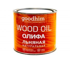 Льняная натуральная олифа Goodhim 2,2 л 78583 