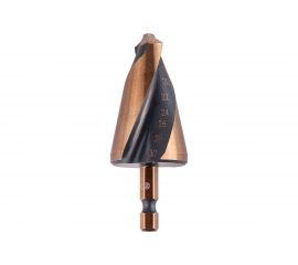 Сверло конусное спиральное по металлу (16-30 мм; Р6М5; Hex 1/4"") Monogram 101-132 