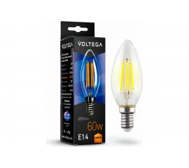 Светодиодная лампа VOLTEGA Свеча Е14 2800К 6W 7019 