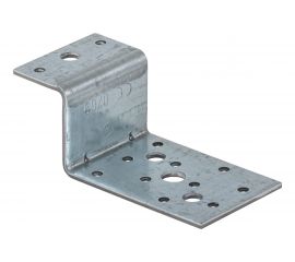 Соединительный Z-образный элемент VORMANN 40х80/33х54х3 мм, оцинкованный 71 100 000 