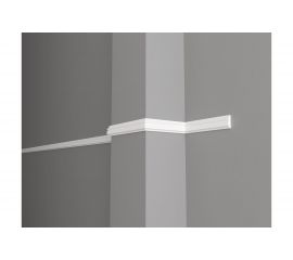 Стеновой молдинг Decor-Dizayn ударопрочный влагостойкий под покраску 32Х10Х2000 мм DD603 