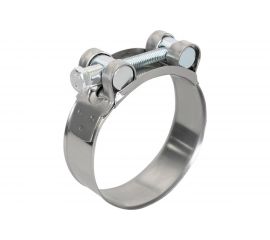 Силовой хомут из нержавеющей стали KRAFT W2, 56-59 мм, уп. 5 шт. KT 880524 