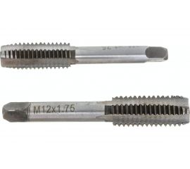 Метчик КВАЛИТЕТ М12x1,75мм 2 шт М-12-1,75 6626694 