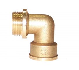 Уголок LEXLINE 3/4 вн/нар., латунь 20 Украина 511779 