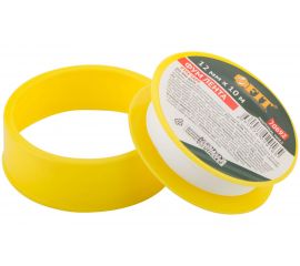 ФУМ-лента FIT плотность 0,40 гр/куб.см, 12 мм x 10 м x 0,075 мм 70692 