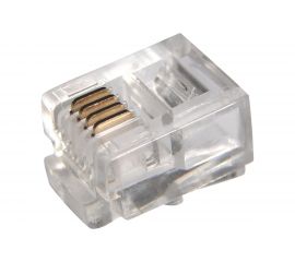 Телефонный джек 6P4C, 100шт PROCONNECT 05-1012-3 