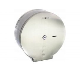 Диспенсер для туалетной бумаги Nofer круглый из нержавеющей стали матовый 05006.S 