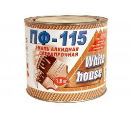 Эмаль White House ПФ-115 (красная; 1.8 кг) 15222 