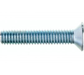 Винт Стройметиз M6х30 DIN 965, потайная головка, цинк уп. 9 шт 3091071 