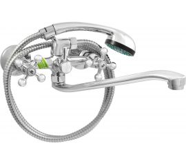 Ванно-душевой смеситель Juguni двуручный, JGN0140, кран-бук 0402.656 