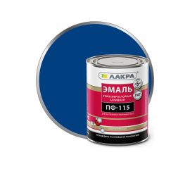 Эмаль Лакра ПФ-115 синяя, 1 кг 90000672513 