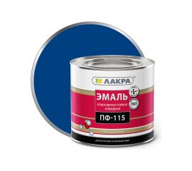 Эмаль Лакра ПФ-115 синяя, 2 кг 90000661285 