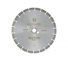 Алмазный сегментный диск по бетону,кирпичу Kronger 300x25,4 мм B200300 