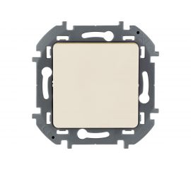 Одноклавишный выключатель Legrand - INSPIRIA - 10 AX - 250 В - слоновая кость 673601 