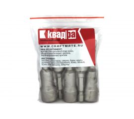 Ключ-насадка магнитная KVADRA (5 шт; 14х65 мм) Novocraft K47-06514-05 