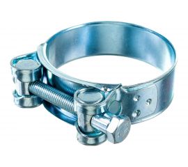 Силовой хомут Nord-Yada Д: 65-70 мм, Ш: 22 мм, Т: 1,2 мм, болт: М6х55, оцинкованная сталь 905998 