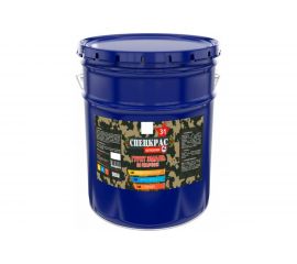 Грунт-эмаль по ржавчине Резолюкс СПЕЦКРАС 3в1 п/гл. 10кг черный УТ000009496 