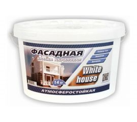 Фасадная краска White House (14 кг; морозоустойчивая) 13620 