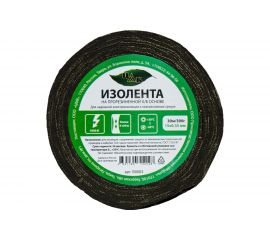 Изолента ЦМК Х/Б, 15 мм х 30 м, односторонняя, черная, 300 г IS0003 