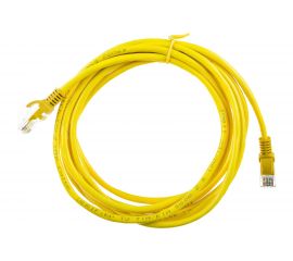 ExeGate Патч-корд UTP-RJ45-RJ45-5e-3M-YL, UTP, cat.5e, 3м, желтый 258677 