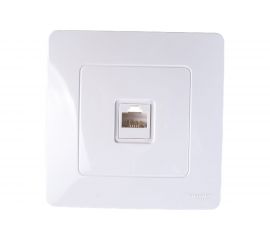 Компьютерная розетка Schneider Electric BLANCA RJ45, категория 5E, БЕЛЫЙ BLNIS045001 