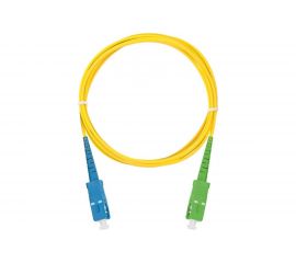 Переходной волоконно-оптический шнур NIKOMAX желтый, 3м NMF-PC1S2C2-SCU-SCA-003 